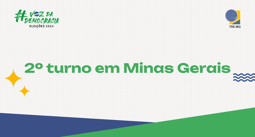 Banner retangular com fundo cinza muito claro e detalhes em azul e verde. No centro, está escrit...