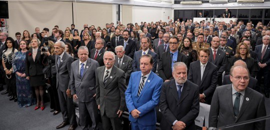 Ministra Cármen Lúcia durante discurso