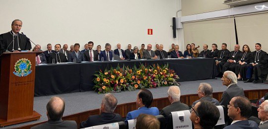 Ministra Cármen Lúcia durante discurso