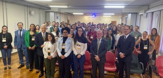 Foto do curso de juízes para o TJMG